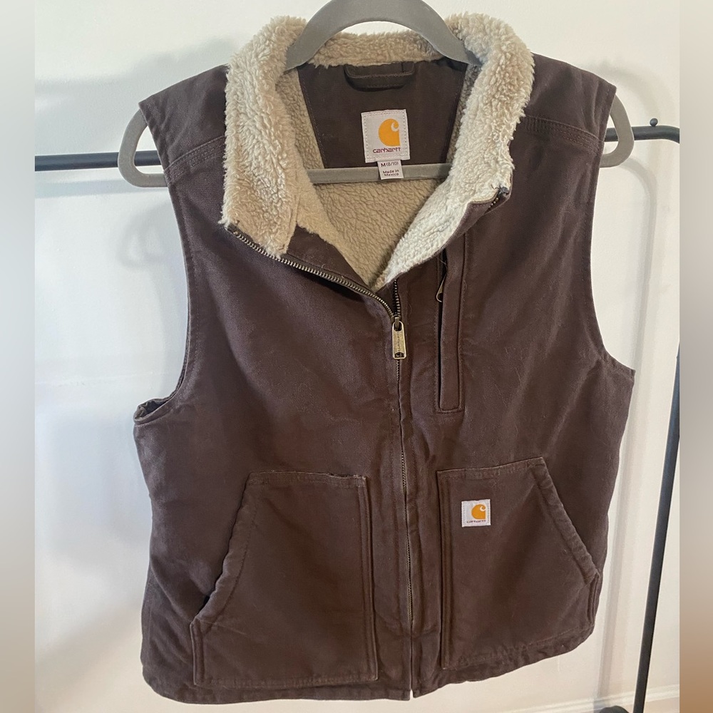 Women’s Relaxed Fit Sherpa Lined Vest